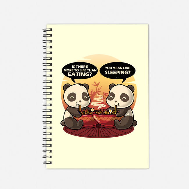 Panda Life-None-Dot Grid-Notebook-erion_designs