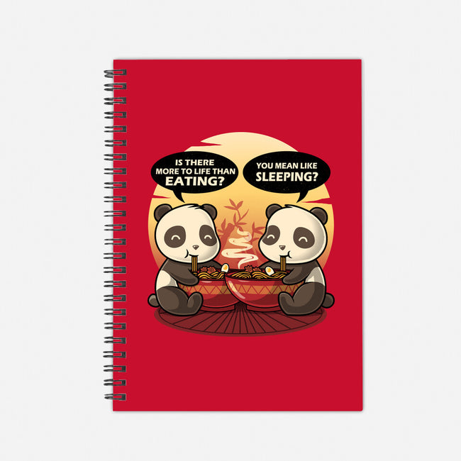 Panda Life-None-Dot Grid-Notebook-erion_designs