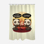 Panda Life-None-Polyester-Shower Curtain-erion_designs