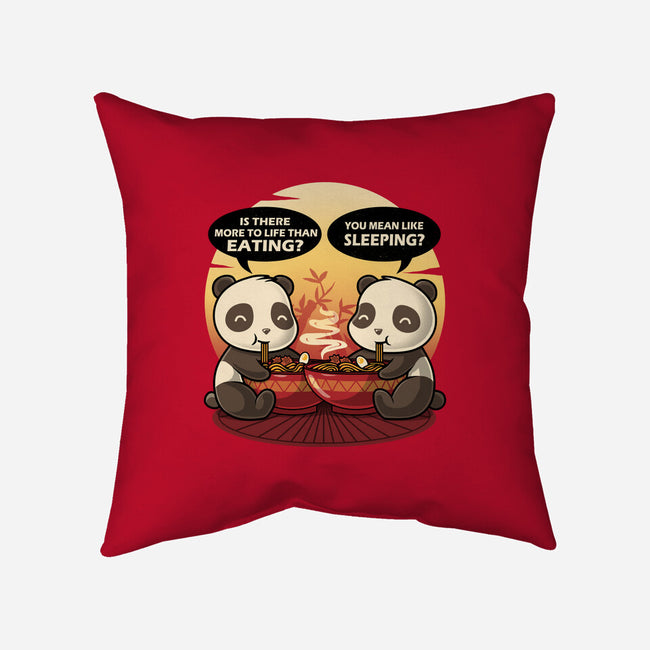 Panda Life-None-Non-Removable Cover w Insert-Throw Pillow-erion_designs