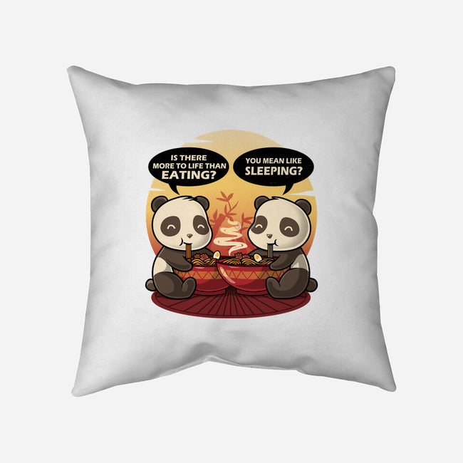 Panda Life-None-Non-Removable Cover w Insert-Throw Pillow-erion_designs