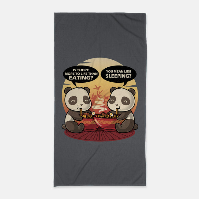 Panda Life-None-Beach-Towel-erion_designs