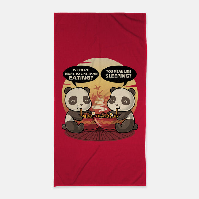 Panda Life-None-Beach-Towel-erion_designs
