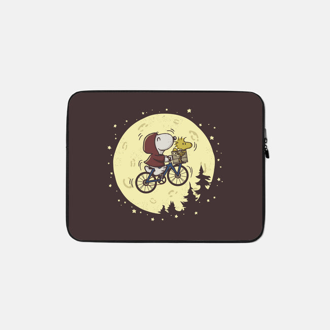 To The Moon-None-Zippered-Laptop Sleeve-Xentee