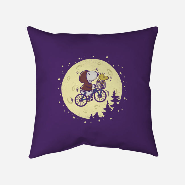 To The Moon-None-Removable Cover-Throw Pillow-Xentee