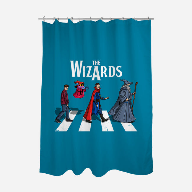 The Wizards Road-None-Polyester-Shower Curtain-drbutler