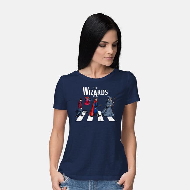 The Wizards Road-Womens-Basic-Tee-drbutler