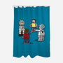 Rick And Marty Remix-None-Polyester-Shower Curtain-zascanauta