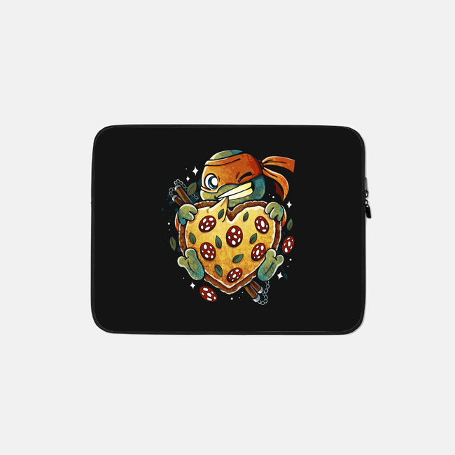 Love Pizza-None-Zippered-Laptop Sleeve-Vallina84