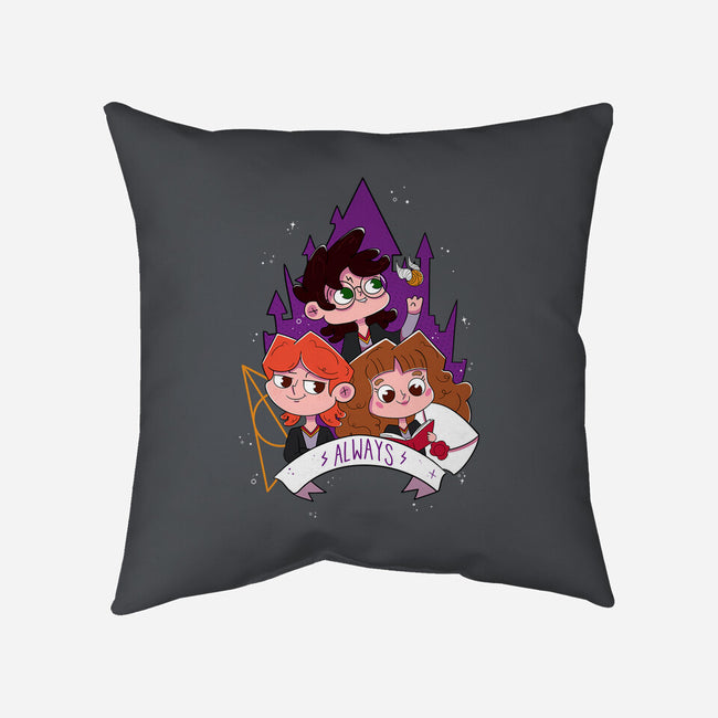 After All This Time-None-Removable Cover-Throw Pillow-Ca Mask