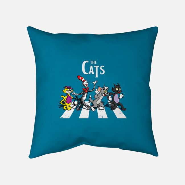 The Cats-None-Removable Cover-Throw Pillow-drbutler
