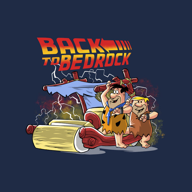 Back To Bedrock-Womens-V-Neck-Tee-zascanauta