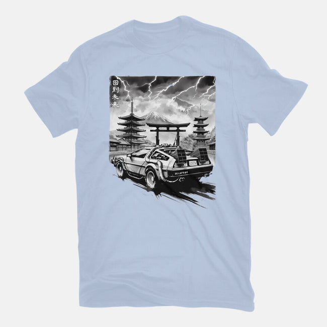 Back To The Japan Temple-Mens-Premium-Tee-DrMonekers
