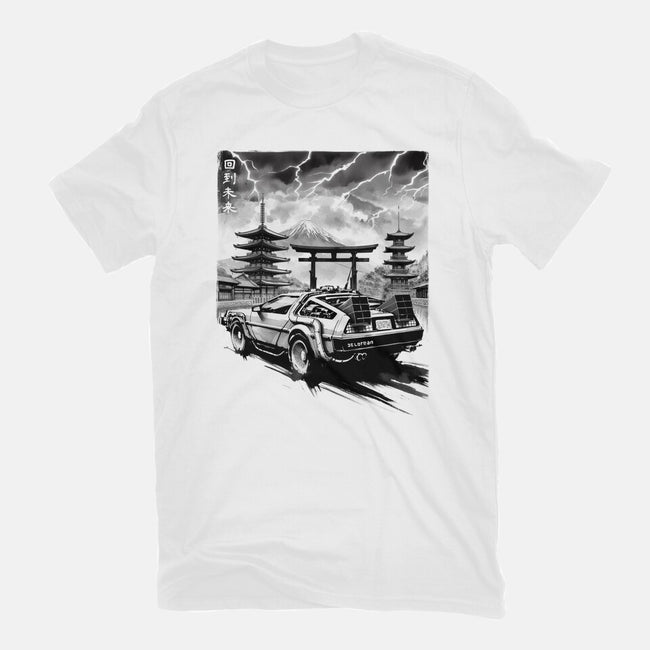Back To The Japan Temple-Youth-Basic-Tee-DrMonekers