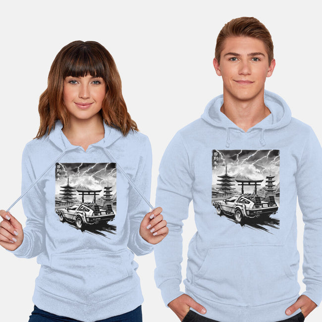 Back To The Japan Temple-Unisex-Pullover-Sweatshirt-DrMonekers