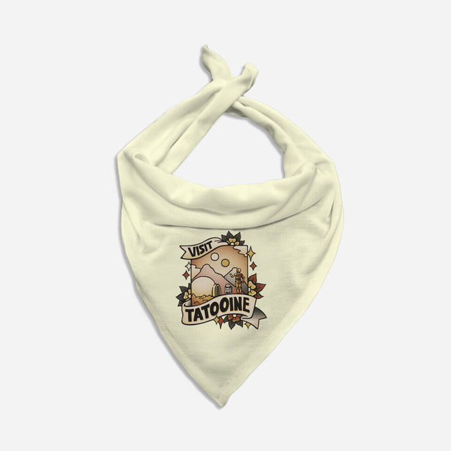 Visit Tatooine Tattoo-Cat-Bandana-Pet Collar-tobefonseca