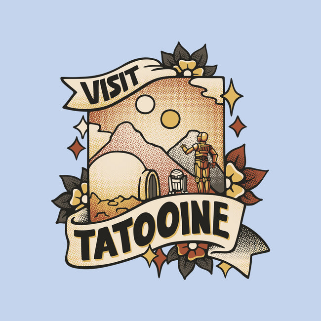 Visit Tatooine Tattoo-Womens-Fitted-Tee-tobefonseca