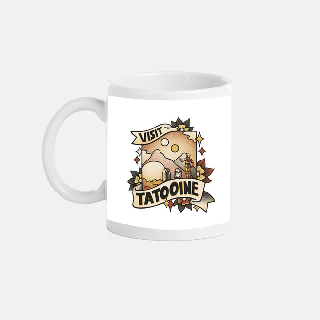 Visit Tatooine Tattoo-None-Mug-Drinkware-tobefonseca