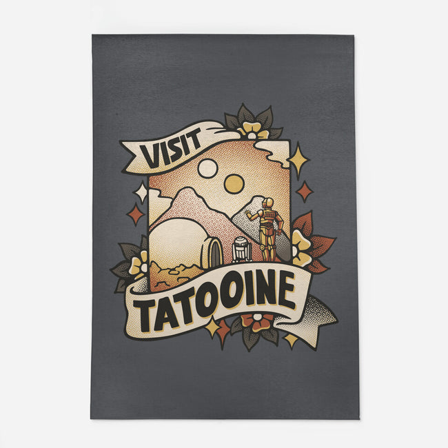 Visit Tatooine Tattoo-None-Indoor-Rug-tobefonseca