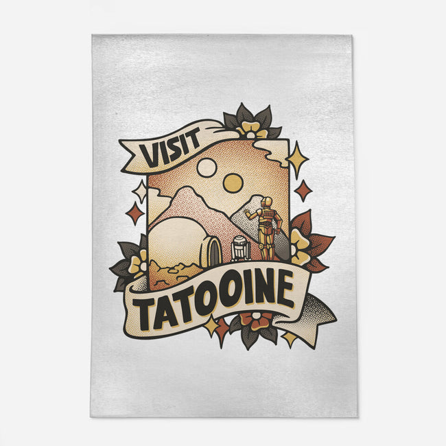 Visit Tatooine Tattoo-None-Outdoor-Rug-tobefonseca