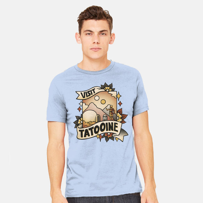 Visit Tatooine Tattoo-Mens-Heavyweight-Tee-tobefonseca