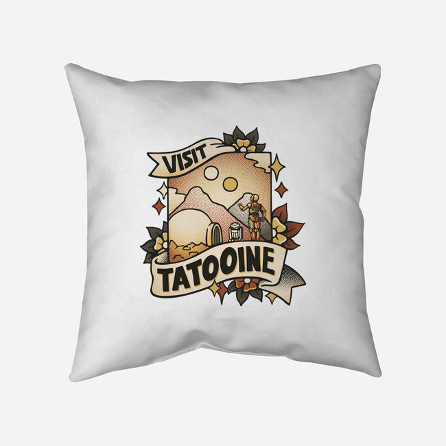 Visit Tatooine Tattoo-None-Non-Removable Cover w Insert-Throw Pillow-tobefonseca