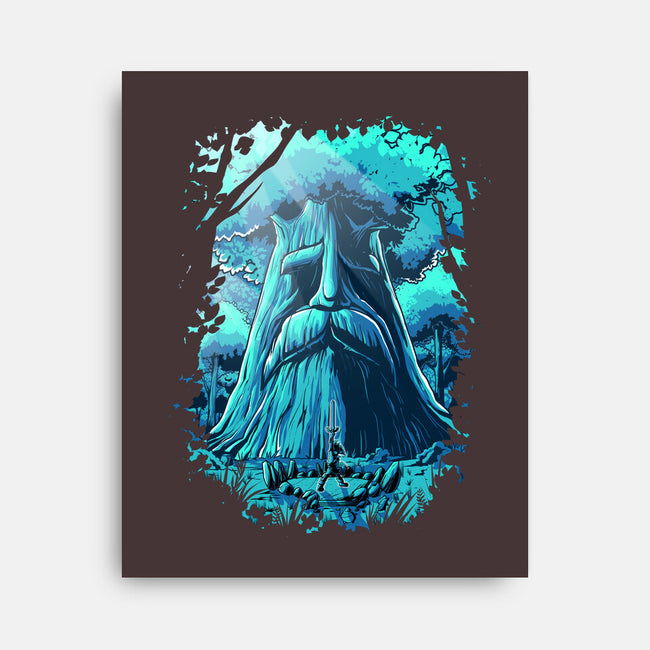 Hyrule Forest Hero-None-Stretched-Canvas-Diego Oliver