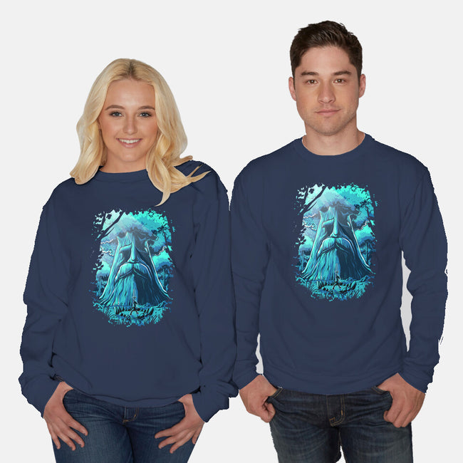 Hyrule Forest Hero-Unisex-Crew Neck-Sweatshirt-Diego Oliver