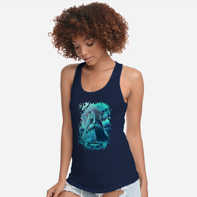 Hyrule Forest Hero-Womens-Racerback-Tank-Diego Oliver