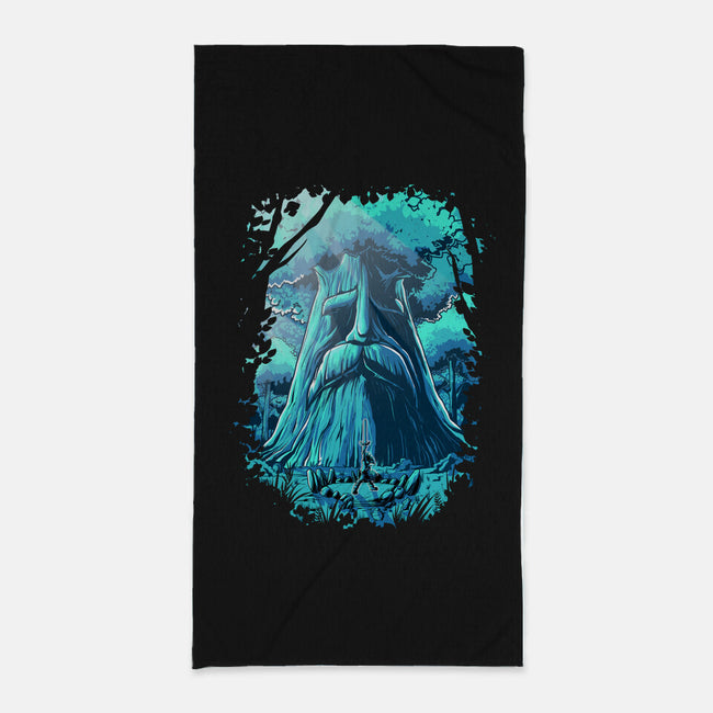 Hyrule Forest Hero-None-Beach-Towel-Diego Oliver