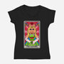 Muppet Lovers-Womens-V-Neck-Tee-drbutler