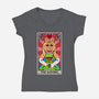 Muppet Lovers-Womens-V-Neck-Tee-drbutler