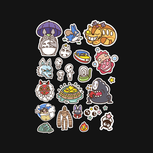 Ghibli Cuties-None-Drawstring-Bag-demonigote