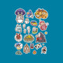 Ghibli Cuties-None-Non-Removable Cover w Insert-Throw Pillow-demonigote