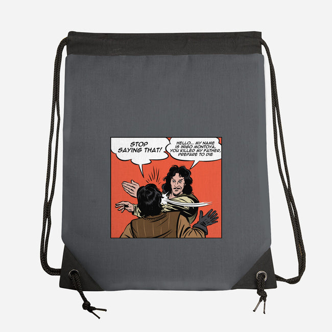 Montoya Slap-None-Drawstring-Bag-zascanauta