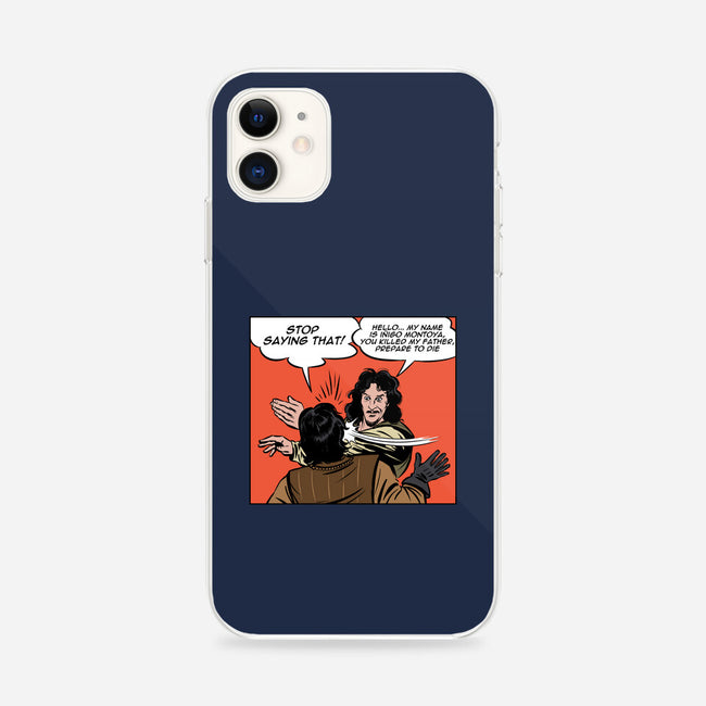 Montoya Slap-iPhone-Snap-Phone Case-zascanauta