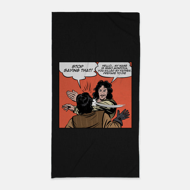 Montoya Slap-None-Beach-Towel-zascanauta