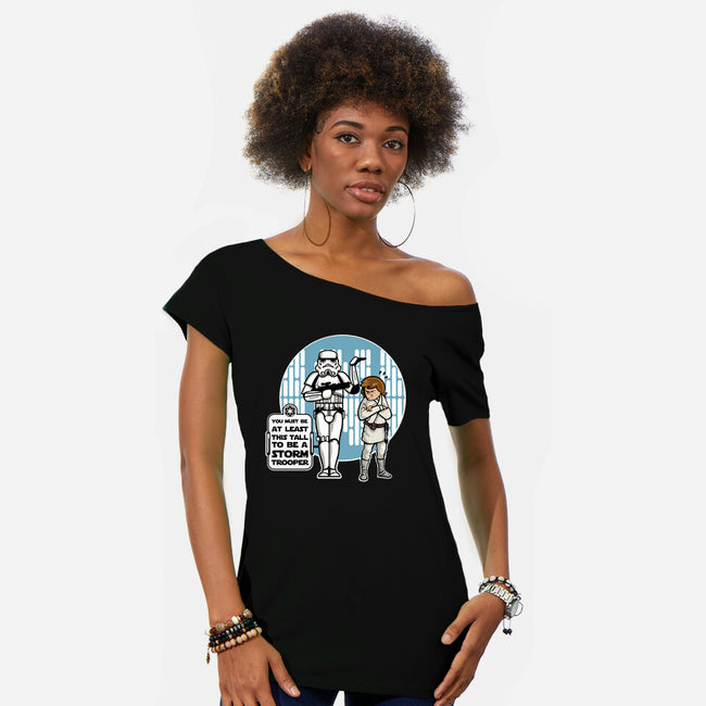 This Tall-Womens-Off Shoulder-Tee-demonigote