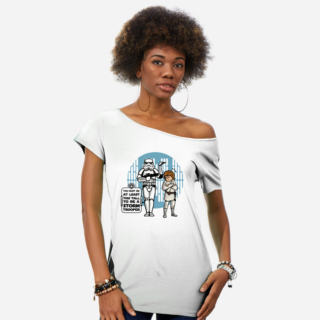 This Tall-Womens-Off Shoulder-Tee-demonigote