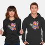 Pink Blob Game-Unisex-Pullover-Sweatshirt-Arigatees