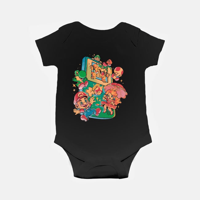 Plumber Game-Baby-Basic-Onesie-Arigatees