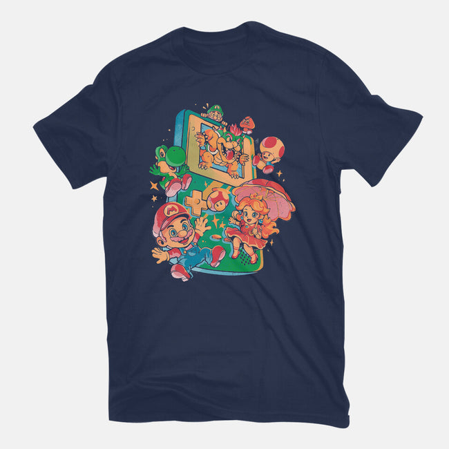 Plumber Game-Womens-Fitted-Tee-Arigatees