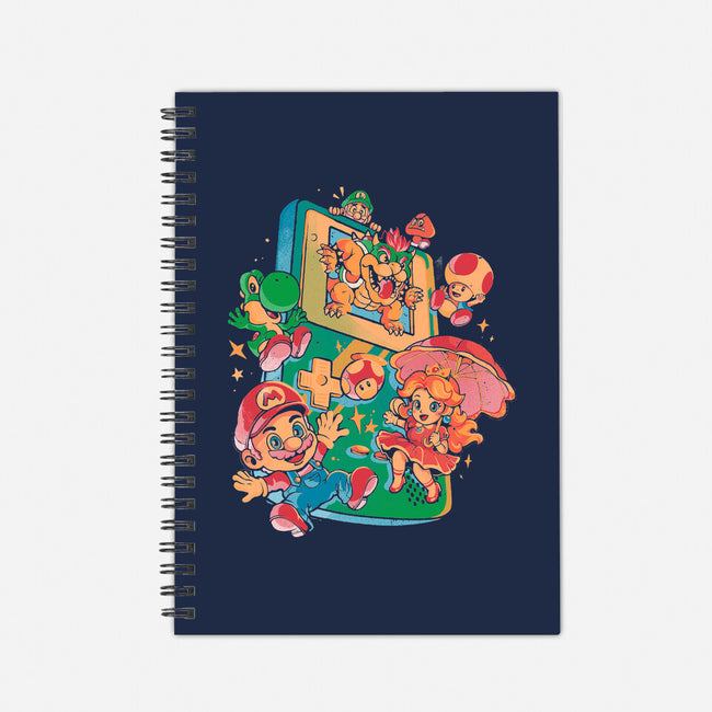 Plumber Game-None-Dot Grid-Notebook-Arigatees