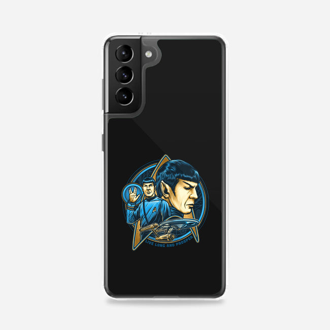 Live And Prosper-Samsung-Snap-Phone Case-momma_gorilla