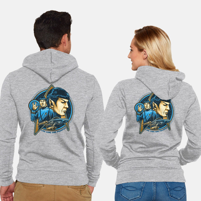 Live And Prosper-Unisex-Zip-Up-Sweatshirt-momma_gorilla