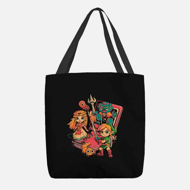 Brave Game-None-Basic Tote-Bag-Arigatees