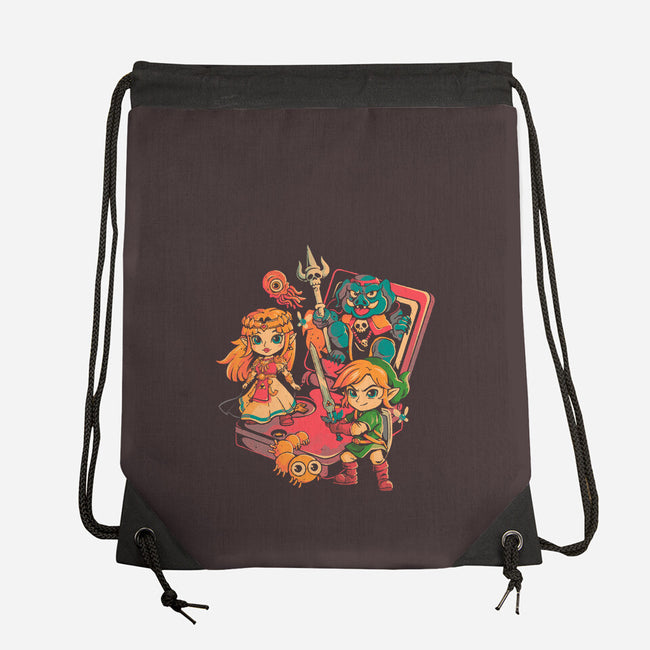 Brave Game-None-Drawstring-Bag-Arigatees