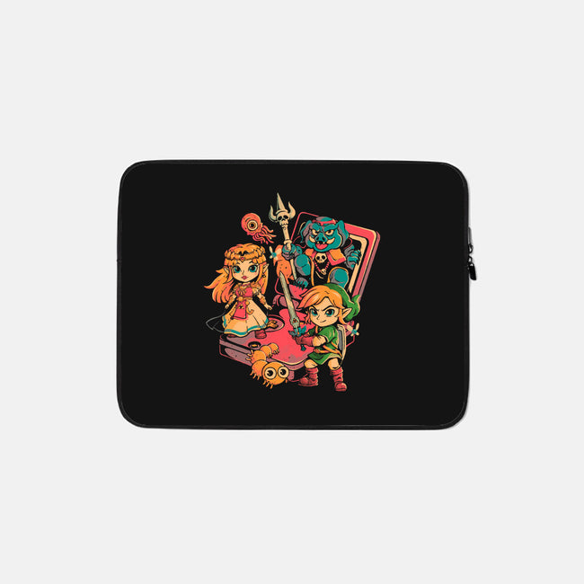 Brave Game-None-Zippered-Laptop Sleeve-Arigatees