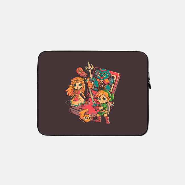 Brave Game-None-Zippered-Laptop Sleeve-Arigatees
