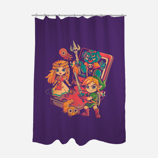 Brave Game-None-Polyester-Shower Curtain-Arigatees